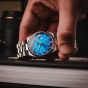Citizen Mens Limited Edition Tsuyosa x Seconde/Seconde/ Automatic Blue Bracelet Watch NJ0157-81L