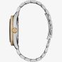 Citizen Mens Sport Blue Dial Two Tone Bracelet Watch AW1914-55L