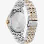 Citizen Mens Sport Blue Dial Two Tone Bracelet Watch AW1914-55L