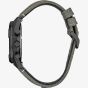 Citizen Mens Nighthawk Chronograph Grey Dial Grey Fabric Strap Watch CA0897-04H