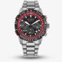 Citizen Mens Red Arrows Promaster Air Navihawk Chronograph Black Dial Bracelet Watch CA4666-56E
