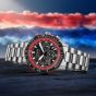 Citizen Mens Red Arrows Promaster Air Navihawk Chronograph Black Dial Bracelet Watch CA4666-56E