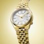 Citizen Ladies Tsuyosa 60 White Dial Golden Bracelet Watch NK0032-56A