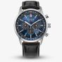 Citizen Mens Eco-Drive Classic Blue Chronograph Dial Strap Watch CA4720-01L
