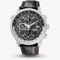 Citizen Mens Chronograph Red Arrows Black Leather Strap Watch CA0080-03E