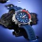 Citizen Mens Promaster Aqualand Diver Blue Rubber Strap Watch BN2038-01L