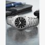 Citizen Mens Titanium Eco Drive Black Date Dial Bracelet Watch BM7440-51E