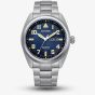 Citizen Mens Eco-Drive Titanium Blue Dial Watch BM8560-88L