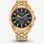 Citizen Mens Eco Drive Gold Plated Chronograph Watch CA4512-50E