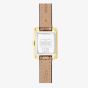 Coach Ladies Mara Gold Tone Brown Leather Strap Watch 14504585
