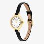 Coach Ladies Iris Black Leather Strap Watch 14504654