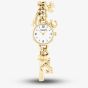 Coach Ladies Iris Gold Plated Charm Bracelet Watch 14504648