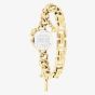 Coach Ladies Iris Gold Plated Charm Bracelet Watch 14504648