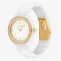 Coach Ladies Kitt White Ceramic Bracelet Watch 14504562