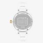 Coach Ladies Kitt White Ceramic Bracelet Watch 14504562