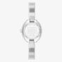 Coach Ladies Sammy Oval Dial Silver Bangle Watch 14504483