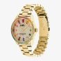 Coach Ladies Preston Rainbow Crystal Gold Plated Watch 14503657