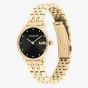 Coach Ladies Elliot Black Dial Gold Tone Watch 14504302