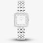 Coach Ladies Cass Crystal Dial Silver Bracelet Watch 14504558