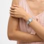 Coach Ladies Cass Crystal Dial Silver Bracelet Watch 14504558