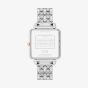 Coach Ladies Cass Black Dial Two Tone Watch 14504496