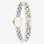Coach Ladies Sammy Two Tone Oval White Dial Bracelet Watch 14504738