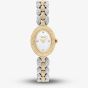 Coach Ladies Sammy Mother of Pearl Dial Crystal Oval Two Tone Bracelet Watch 14504741