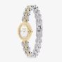 Coach Ladies Sammy Mother of Pearl Dial Crystal Oval Two Tone Bracelet Watch 14504741