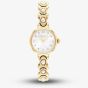 Coach Ladies Iris Mother of Pearl Dial Golden Pearl Bracelet Watch 14504699