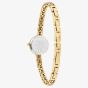 Coach Ladies Iris Gold Dial Golden Tennis BraceletWatch 14504723