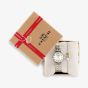 Coach Ladies Cary White Dial Two Tone Bracelet Watch & Two Tone C Bracelet Gift Set 14000140