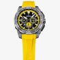 Festina Mens Chrono Bike Yellow Rubber Strap Chronograph Watch F20725/1