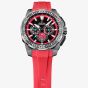 Festina Mens Chrono Bike Red Rubber Strap Chronograph Watch F20725/5