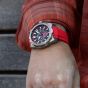 Festina Mens Chrono Bike Red Rubber Strap Chronograph Watch F20725/5