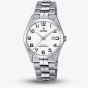 Festina Mens Classics White Dial Stainless Steel Bracelet Watch F20437/1