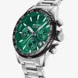Festina Mens Timeless Chronograph Green Dial Watch F20560/4