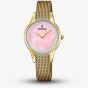 Festina Ladies Mademoiselle Gold Tone Pink Watch  F20495/2