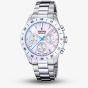 Festina Ladies Mother Of Pearl Ceramic Chronograph Watch F20693/1