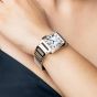 Festina Ladies On The Square Silver Dial Bracelet Watch F20679/1