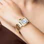Festina Ladies On The Square Gold Tone Rectangle Dial Watch F20680/1