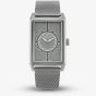 Orlam Mens Era Grey Rectangle Dial Mesh Bracelet Watch ORDGMEP007