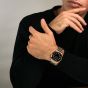 Orlam Mens Cadence Black Dial Two Colour Bracelet Watch ORDYBCA006
