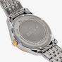 Orlam Mens Echo Silver Dial Two Colour Bracelet Watch ORDYBEC006