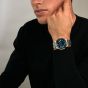 Orlam Mens Cadence Blue Dial Silver Bracelet Watch ORSSBCA003