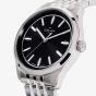 Orlam Mens Cadence Black Dial Silver Bracelet Watch ORSSBCA004