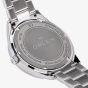 Orlam Mens Twilight Black Dial Silver Bracelet Watch ORSSBCR003