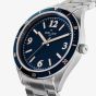 Orlam Mens Twilight Blue Dial Silver Bracelet Watch ORSSBCR005
