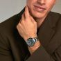 Orlam Mens Twilight Blue Dial Silver Bracelet Watch ORSSBCR005