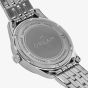 Orlam Mens Echo Black Dial Silver Bracelet Watch ORSSBEC003