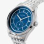 Orlam Mens Echo Blue Dial Silver Bracelet Watch ORSSBEC004